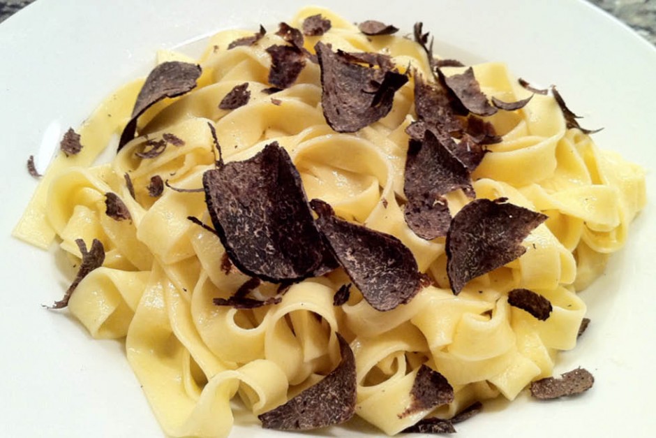 creamy truffle pasta
