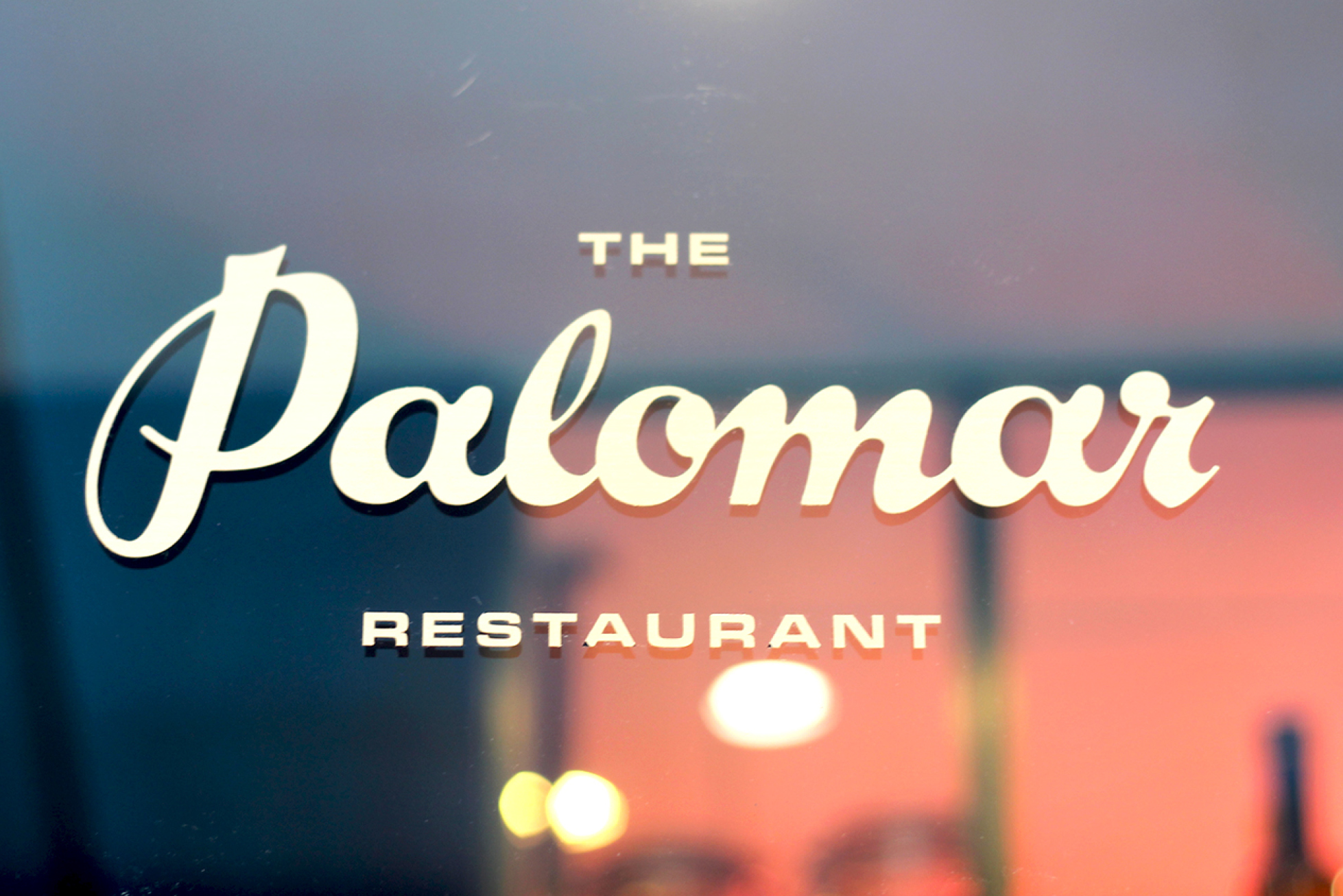 The Palomar restaurant