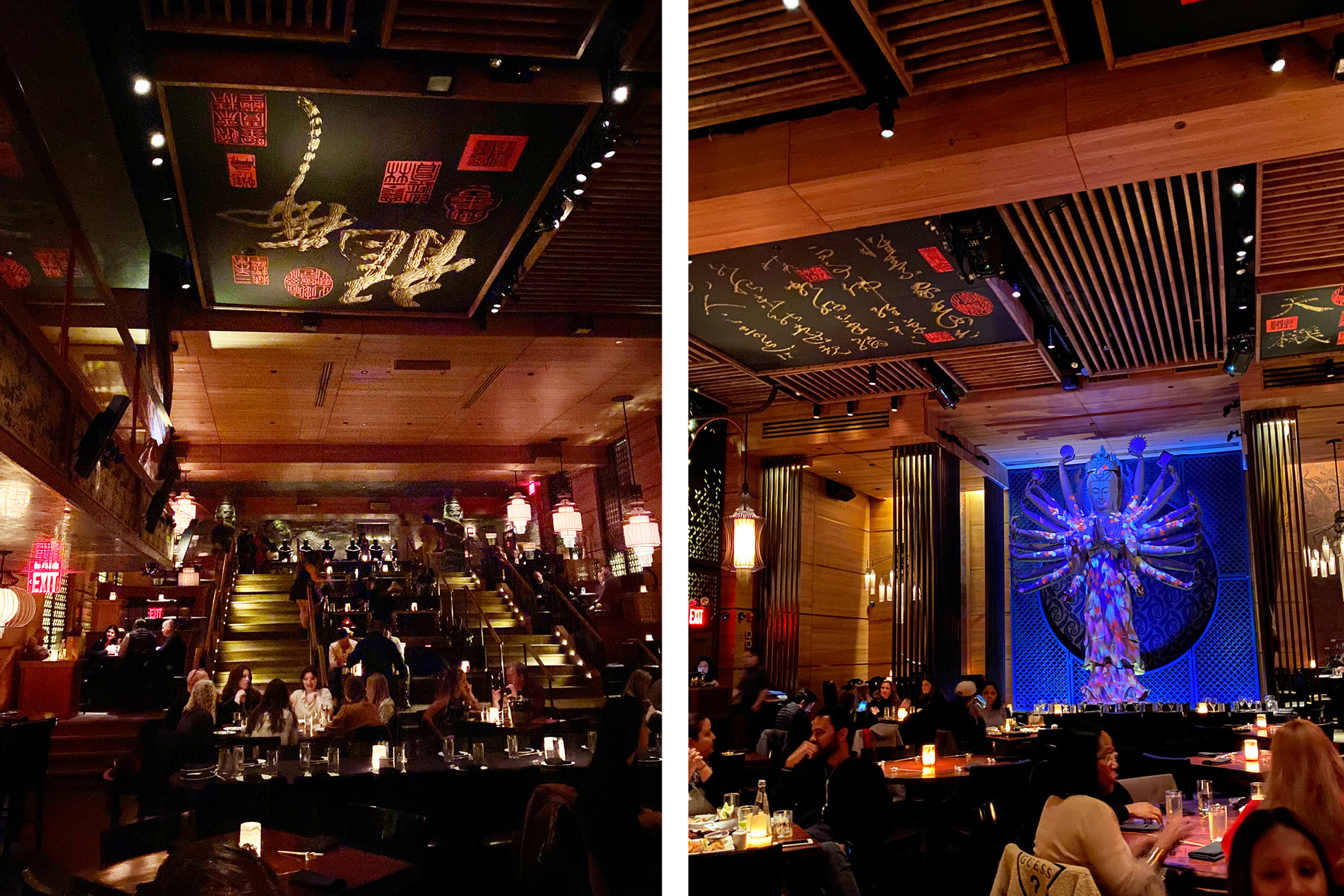 TAO Downtown Restaurant, New York dining on a grand scale